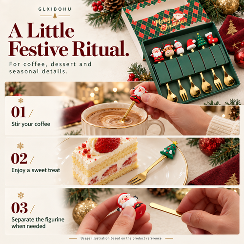 A little festivecharm for everyChristmas table.