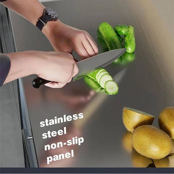 Stainless Steel Cutting Board, Hygienic & Easy to Clean